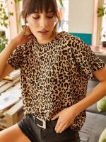 Жіночі леопардові футболки