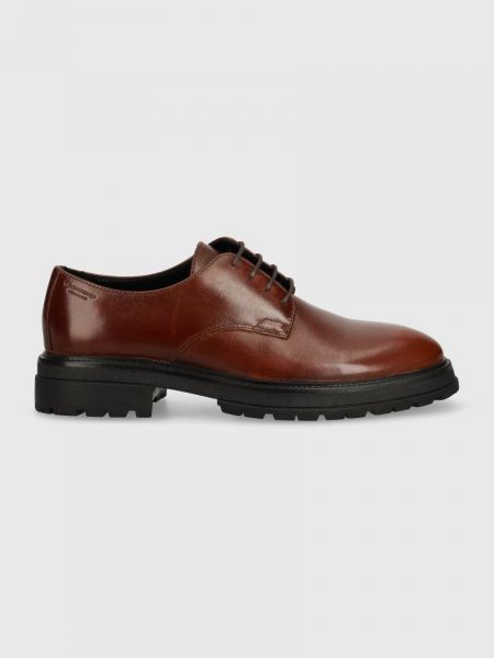 Kožne cipele bez pete Vagabond Shoemakers smeđa