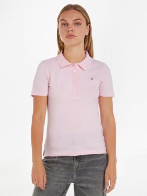 Poloshirt Tommy Hilfiger pink