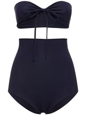 Pamučni bikini od jersey Isole & Vulcani crna