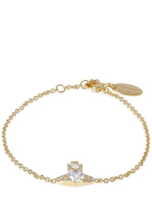 Bracelet en cristal Vivienne Westwood doré