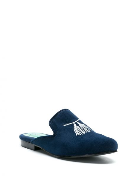 Pantuflas slip on Blue Bird Shoes azul