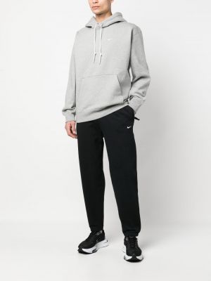 Šněrovací bavlněné sportovní kalhoty s výšivkou Nike