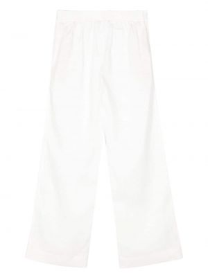 Rovné kalhoty Ermanno Scervino bílé