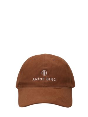 Памучна шапка с козирки Anine Bing