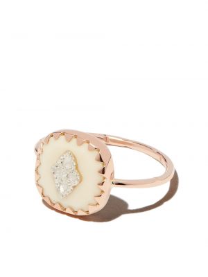 Rosa gull ring Pascale Monvoisin