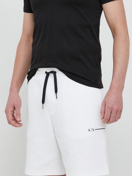 Панталон Armani Exchange бяло