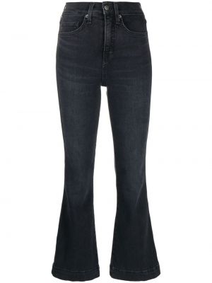 Bootcut jeans ausgestellt Veronica Beard schwarz