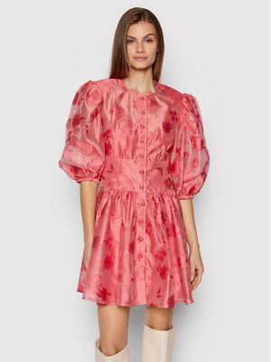Koktejlové šaty Custommade růžové