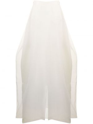 Falda larga Sulvam blanco