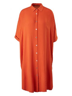 Φόρεμα Qs By S.oliver πορτοκαλί