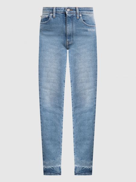 Сині джинси з потертостями Off-white