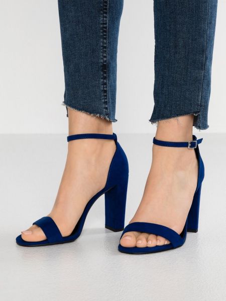Sandały New Look Wide Fit niebieskie