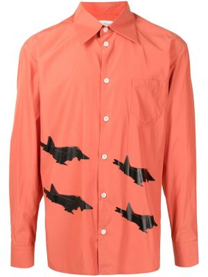 Camisa con estampado Namacheko naranja