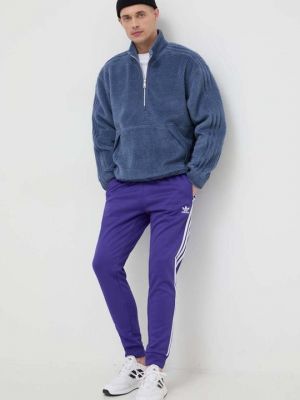 Джоггеры Adidas Originals фиолетовые