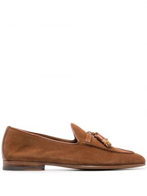 Loafers σουέντ Malone Souliers καφέ