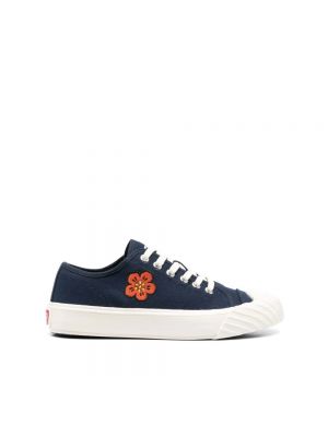 Sneakersy w kwiatki Kenzo niebieskie