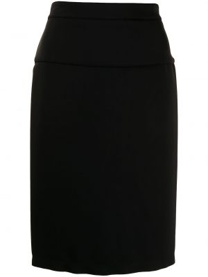 Falda de tubo ajustada Givenchy Pre-owned negro