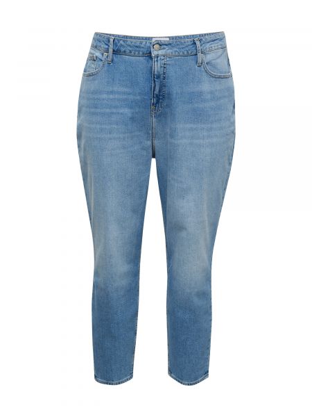 Дънки Calvin Klein Jeans Plus светлосиньо