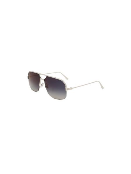 Солнцезащитные очки Cartier, серебряные