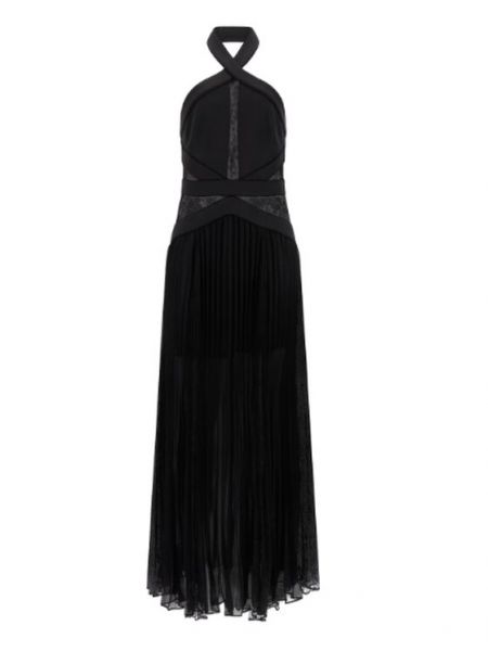Priliehavé večerné šaty Marciano Guess čierna