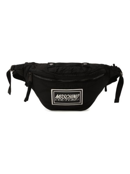 Поясная сумка Moschino черная