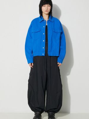 Geacă de blugi oversize oversize Adidas Originals albastru