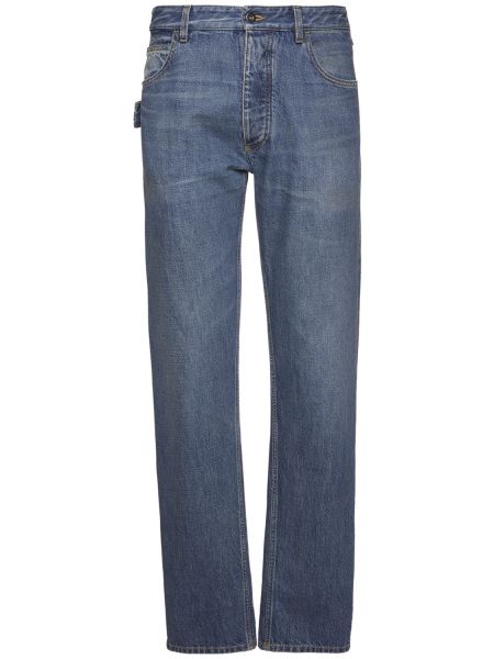 Straight jeans Bottega Veneta blå