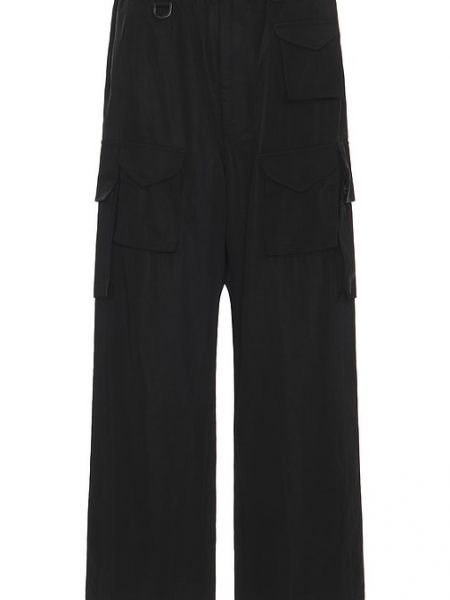 Kumaş pantolon Y-3 Yohji Yamamoto siyah