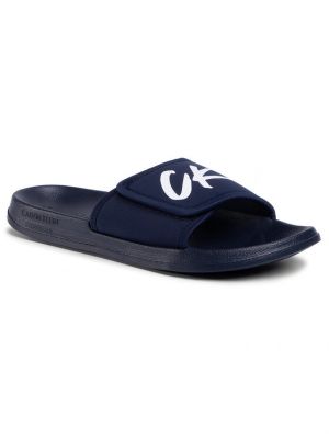 Velcro šlepetės Calvin Klein Swimwear mėlyna