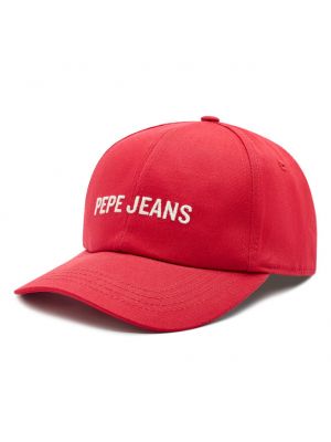 Șapcă Pepe Jeans roșu