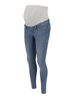 Skinny fit traperice Only Maternity plava
