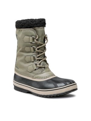Škornji za sneg iz najlona Sorel zelena