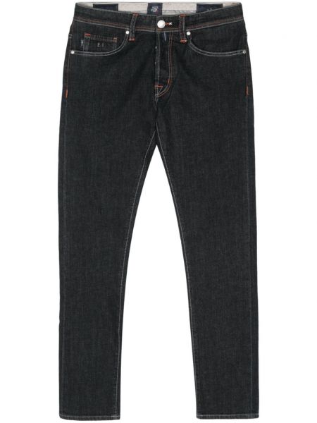 Slim fit stretch-jeans Sartoria Tramarossa schwarz