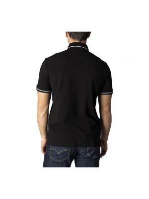 Poloshirt mit print Armani Exchange schwarz