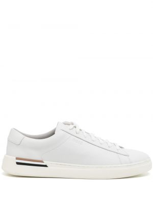 Baskets en cuir Boss blanc