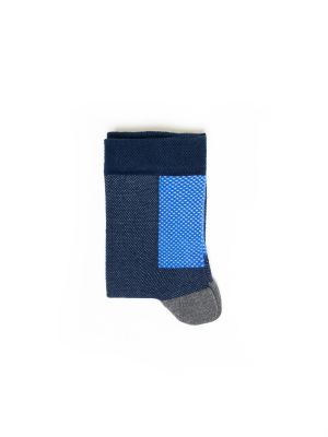 Със звездички чорапи Big Star синьо