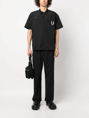 Rovné kalhoty Helmut Lang černé