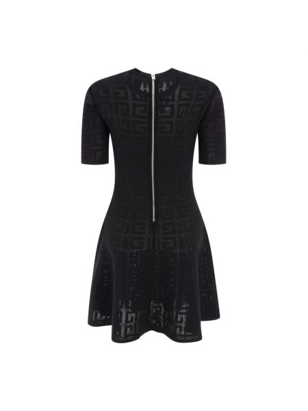 Sukienka mini żakardowa Givenchy czarna