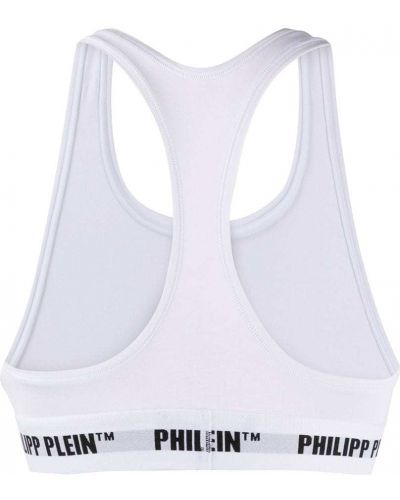 Sujetador de deporte Philipp Plein blanco