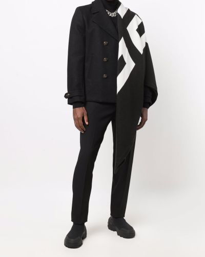 Bufanda de punto con estampado Givenchy negro