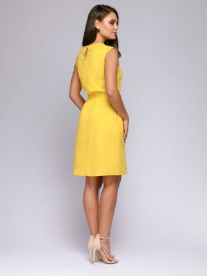 Платье мини 1001 Dress желтое