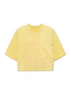 T-shirt Bottega Veneta gelb