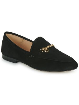 Pantofi loafer din piele de căprioară Coach negru