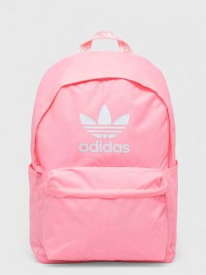 Batoh s potiskem Adidas Originals růžový
