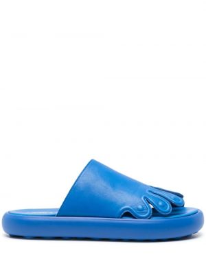 Pantofi din piele Camperlab albastru