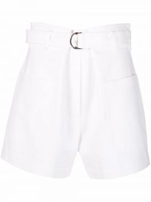 Pantalones cortos de cintura alta 12 Storeez blanco