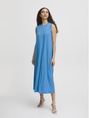 Voľné priliehavé šaty B.young modrá