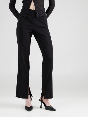 Широки панталони тип „марлен“ Calvin Klein черно