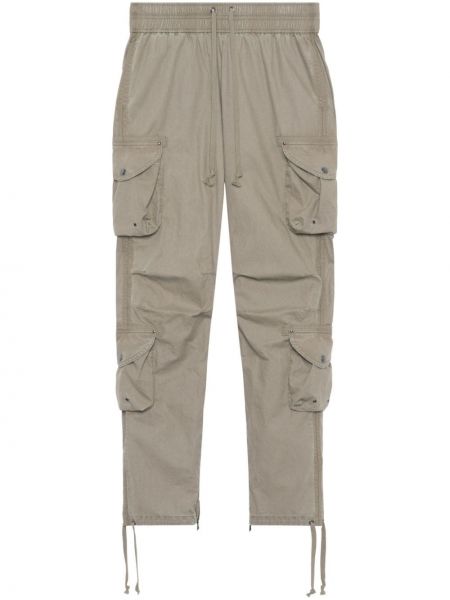Bavlněné cargo kalhoty John Elliott khaki